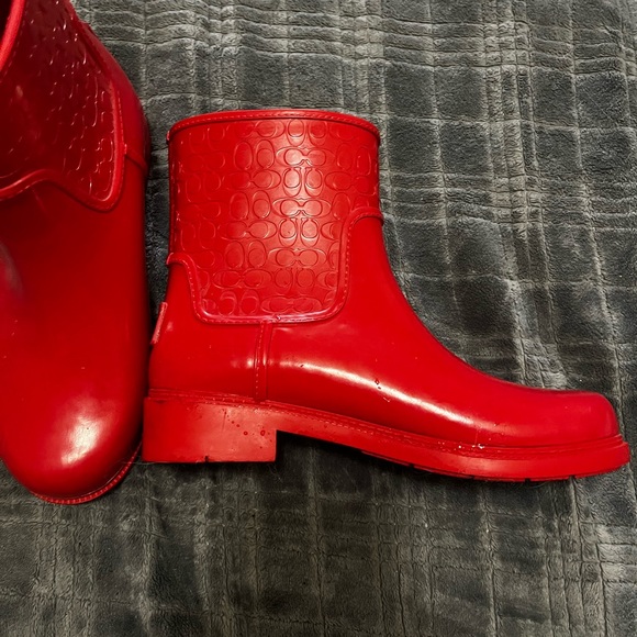 Coach rain boots - Picture 8 of 9